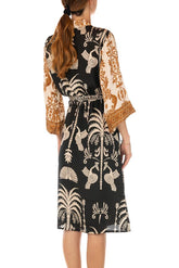 KAFTANO DONNA  NERO KL2003 302P PAHIESA